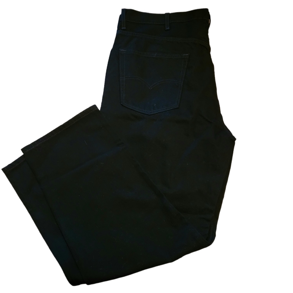 Levis 550 Relaxed Fit Jeans, Black, 44x32, NWT